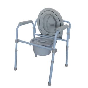 Vista de la silla tipo cómodo con diseño plegable