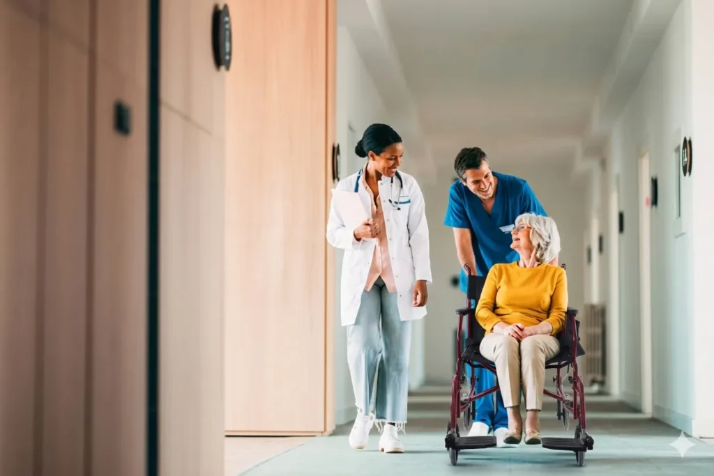 ¿Cómo trasladar a un adulto mayor de forma segura con silla de traslado?